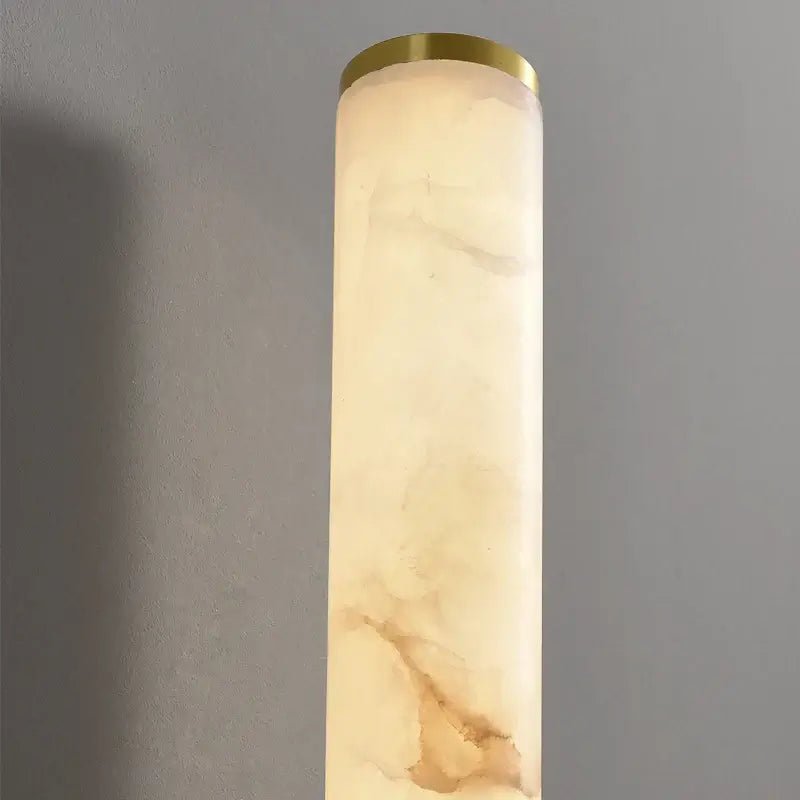 Altura 27" Marble & Copper Wall Sconce - fovolighting