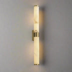 Altura 27" Marble & Copper Wall Sconce - fovolighting