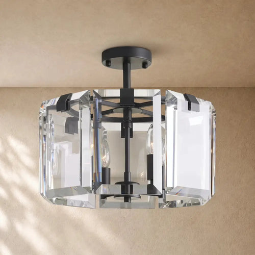 Amayya 4-Light Flushmount - Bronze