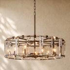 Amayya Round Chandelier - Brass / 30’’