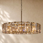 Amayya Round Chandelier - Brass / 38’’