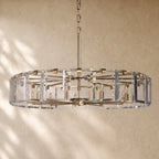Amayya Round Chandelier - Brass / 48’’