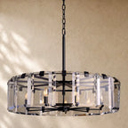 Amayya Round Chandelier - Bronze / 30’’