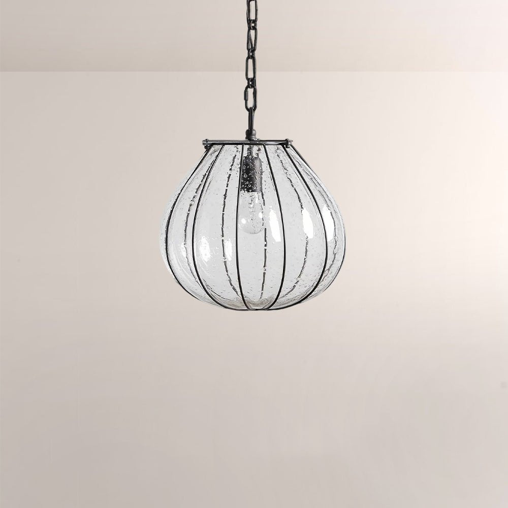 Amira Seeded Glass Gourd Pendant - fovolighting