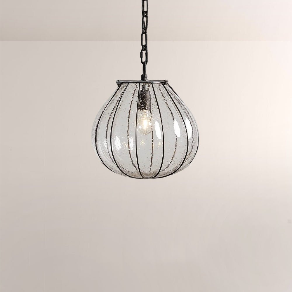 Amira Seeded Glass Gourd Pendant - fovolighting