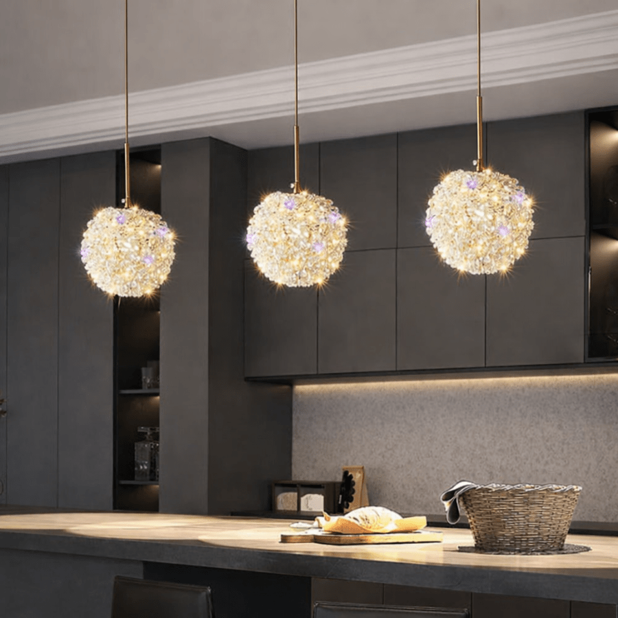 Amri Crystal Pendant - fovolighting