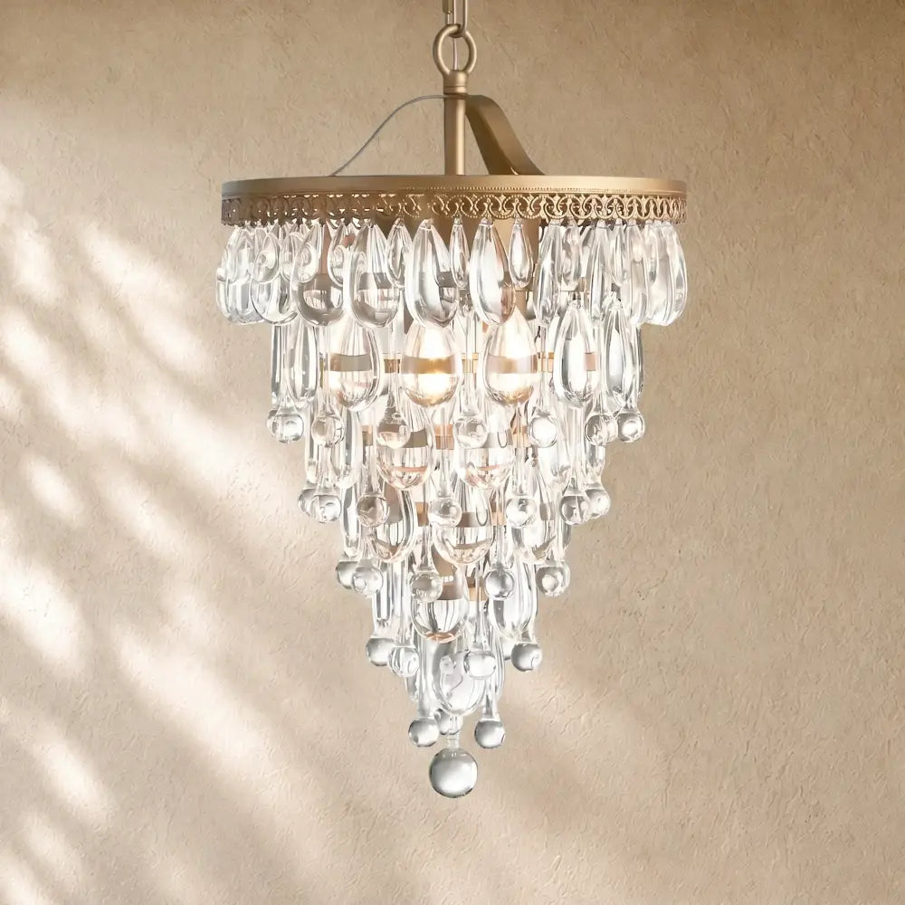 Anabelle Round Chandelier 17’’23’’H - 17’’