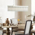 Andalucian Rectangular Chandelier 48'' 56'' - fovolighting