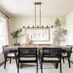 Andreas Glass Linear Chandelier Lighting - fovolighting