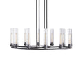 Andreas Round Glass Chandelier 30"W 40"W - fovolighting
