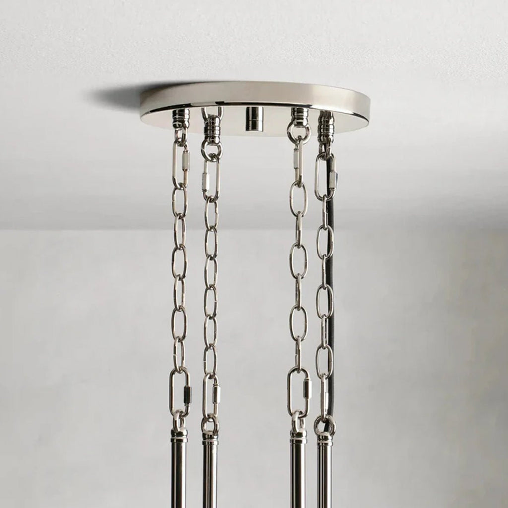 Andreas Round Glass Chandelier 30"W 40"W - fovolighting