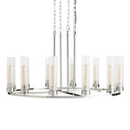 Andreas Round Glass Chandelier 30"W 40"W - fovolighting