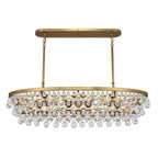 Anqeer Waterdrop Oval Chandelier 43" - fovolighting