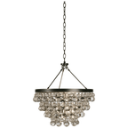 Anqeer Waterdrop Round Chandelier 21" - fovolighting