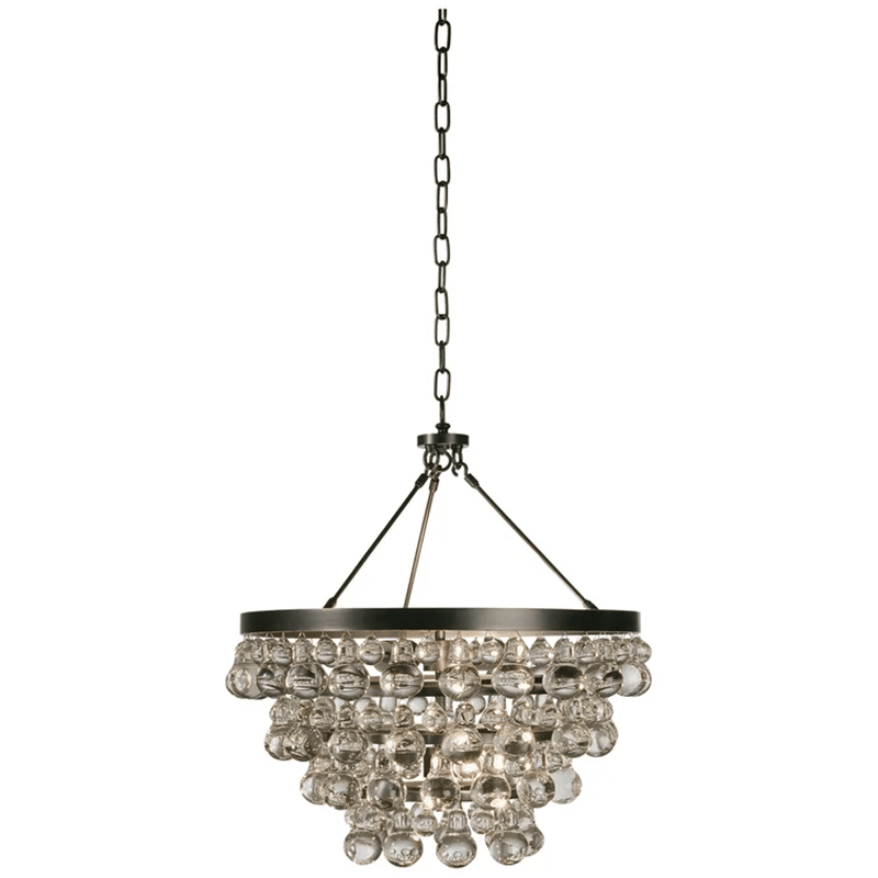 Anqeer Waterdrop Round Chandelier 21" - fovolighting