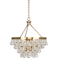 Anqeer Waterdrop Round Chandelier 21" - fovolighting