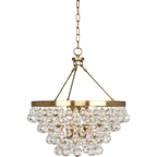 Anqeer Waterdrop Round Chandelier 21" - fovolighting