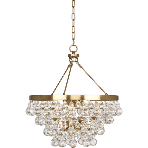 Anqeer Waterdrop Round Chandelier 21" - fovolighting