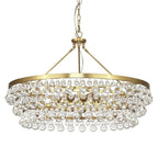 Anqeer Waterdrop Round Chandelier 35" - fovolighting