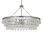Anqeer Waterdrop Round Chandelier 35" - fovolighting