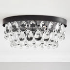 Anqeer Waterdrop Round Flushmount 15" - fovolighting