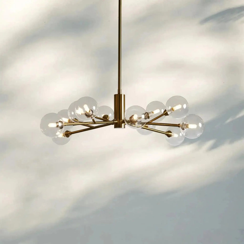 Apollo Round Chandelier 36" 47" 59" - fovolighting