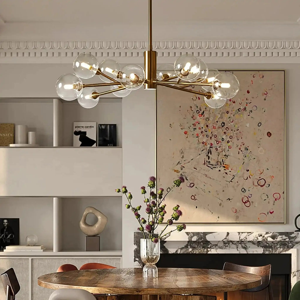 Apollo Round Chandelier 36" 47" 59" - fovolighting