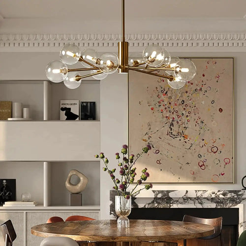 Apollo Round Chandelier 36" 47" 59" - fovolighting