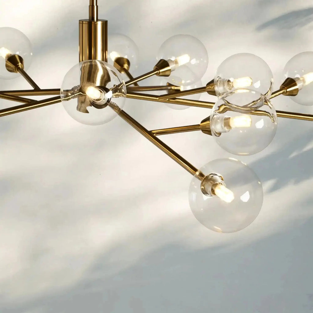 Apollo Round Chandelier 36" 47" 59" - fovolighting