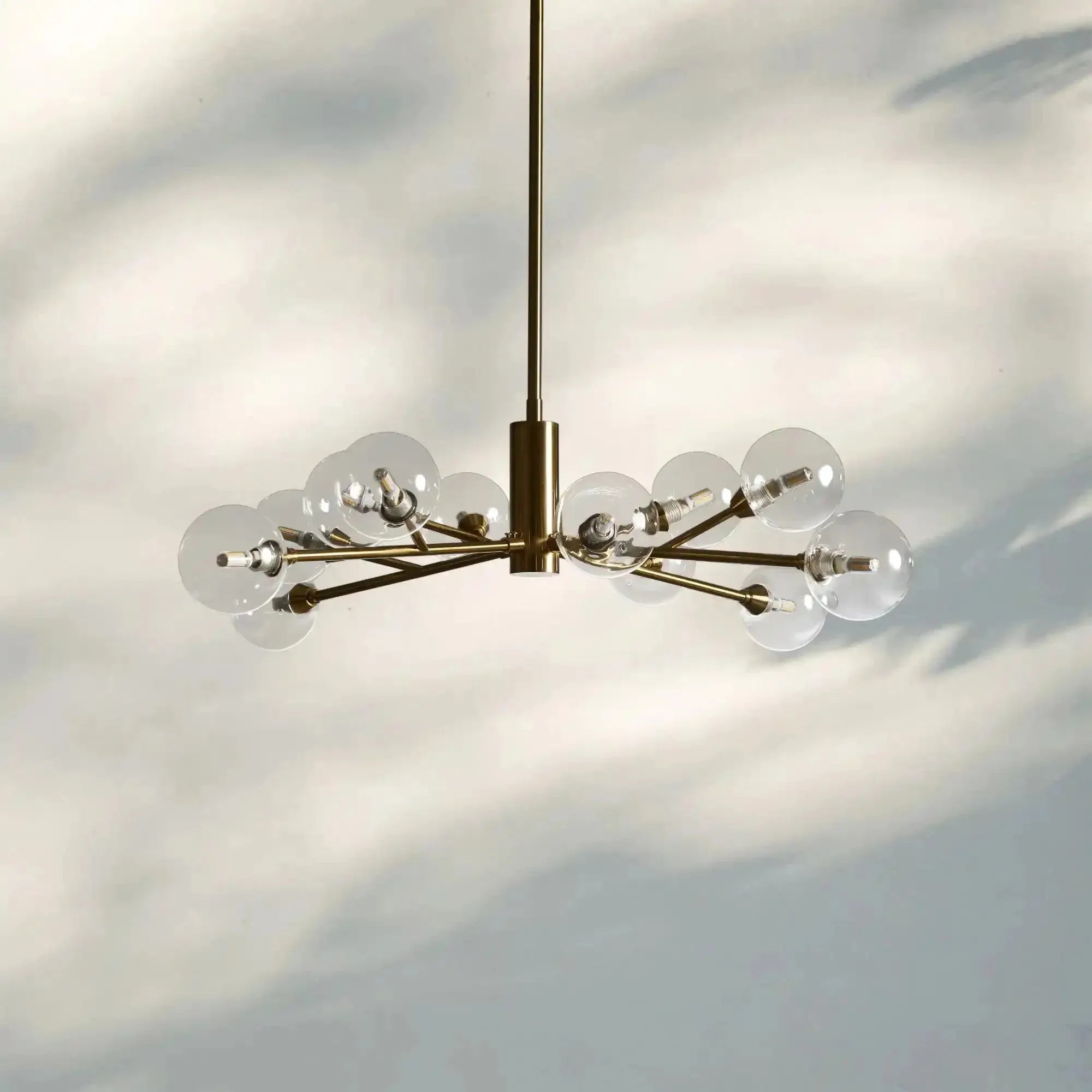 Apollo Round Chandelier 36" 47" 59" - fovolighting