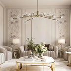 Apollo Round Chandelier 36" 47" 59" - fovolighting