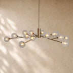 Apollos Round Chandelier - 47’’ / Brass