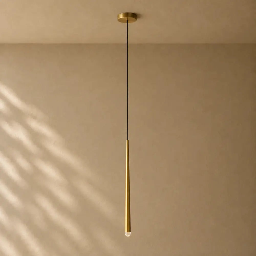 Aqaitaiva Pendant - Lacquered Burnished Brass