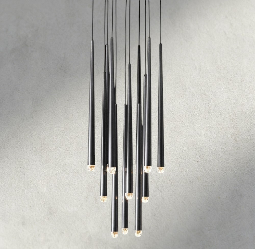 Aqaitaiva Round Chandelier 18", 24", 30", 48" - fovolighting