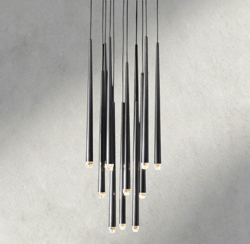 Aqaitaiva Round Chandelier 18", 24", 30", 48" - fovolighting