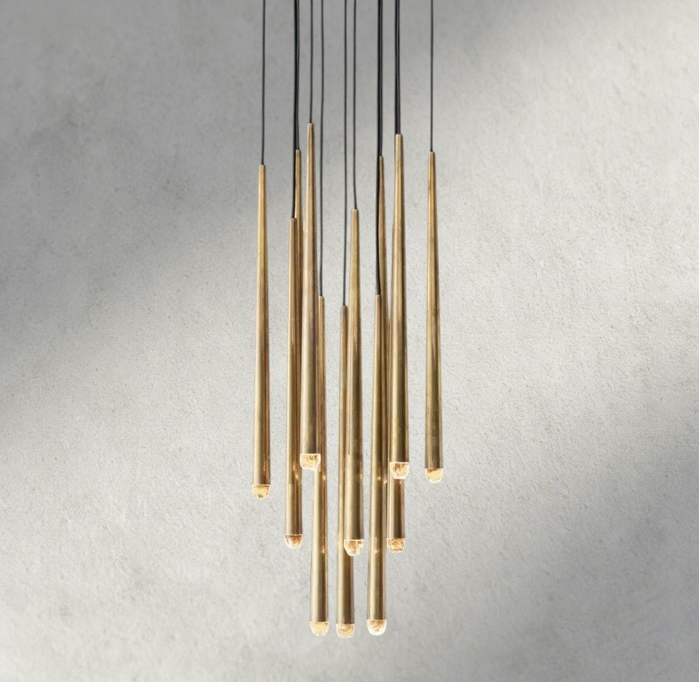 Aqaitaiva Round Chandelier 18", 24", 30", 48" - fovolighting