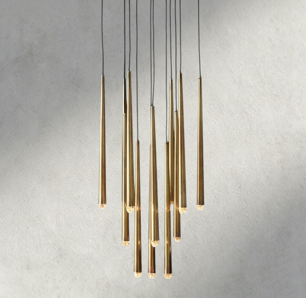 Aqaitaiva Round Chandelier 18", 24", 30", 48" - fovolighting
