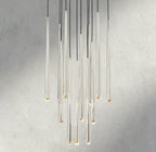 Aqaitaiva Round Chandelier 18", 24", 30", 48" - fovolighting