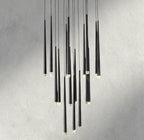 Aqaitaiva Round Chandelier 18", 24", 30", 48" - fovolighting