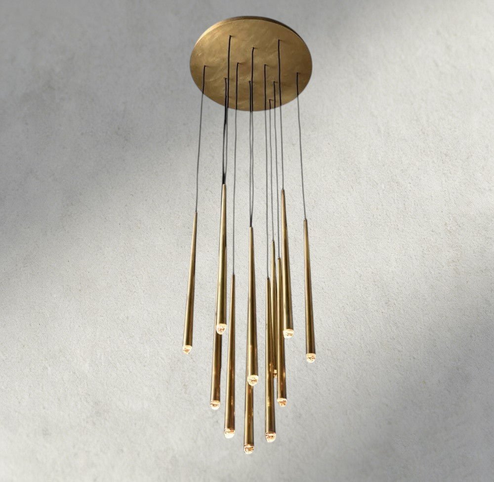 Aqaitaiva Round Chandelier 18", 24", 30", 48" - fovolighting
