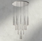 Aqaitaiva Round Chandelier 18", 24", 30", 48" - fovolighting