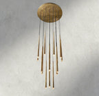 Aqaitaiva Round Chandelier 18", 24", 30", 48" - fovolighting
