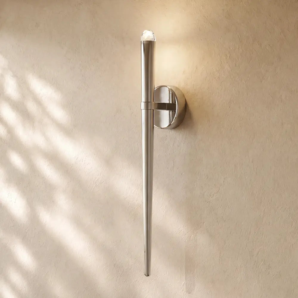 Aqaitaiva Torch Sconce - Nickel