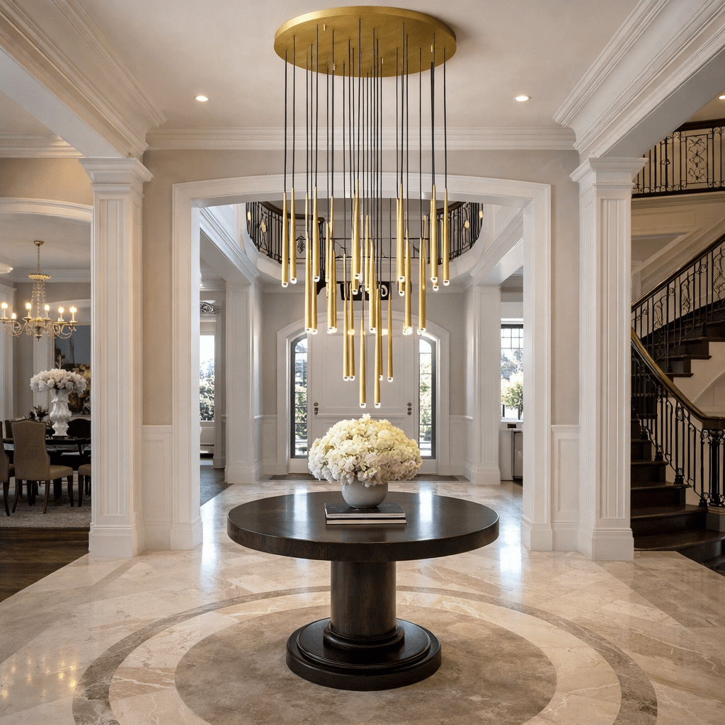 Aquitainede Round Chandelier - fovolighting
