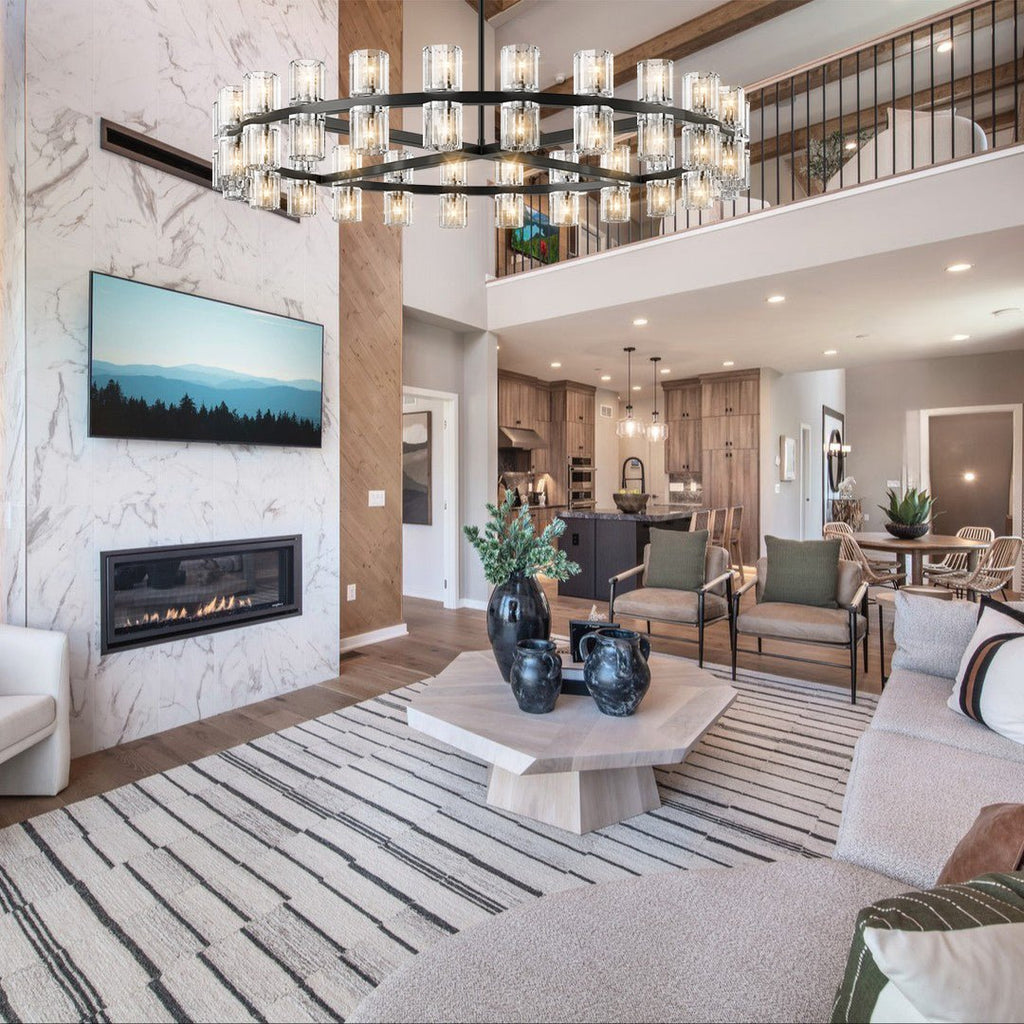 Arcachoe Led Round Chandelier - fovolighting