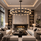 Arcachoe Led Round Chandelier - fovolighting