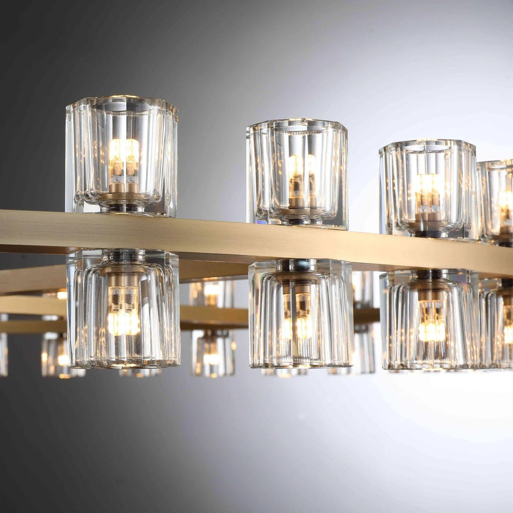 Arcachoe Round Two-tierd Wagon Wheel Chandelier - fovolighting