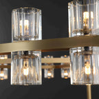Arcachoe Round Two-tierd Wagon Wheel Chandelier - fovolighting
