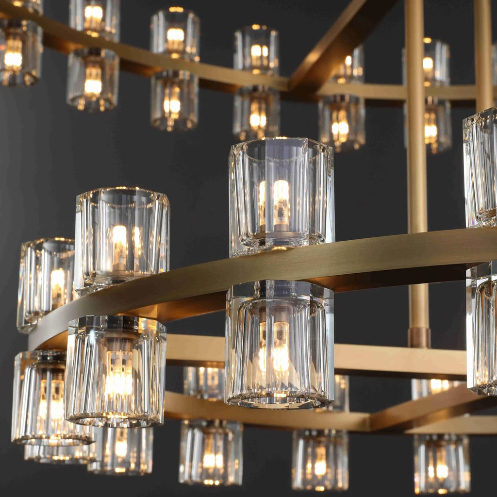 Arcachoe Round Two-tierd Wagon Wheel Chandelier - fovolighting
