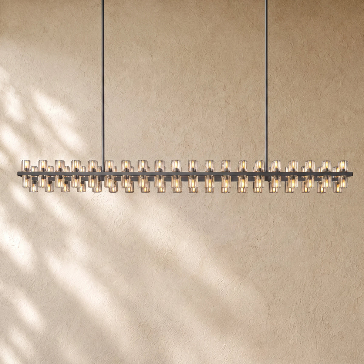 Arcacheno Crystal Rectangular Chandelier